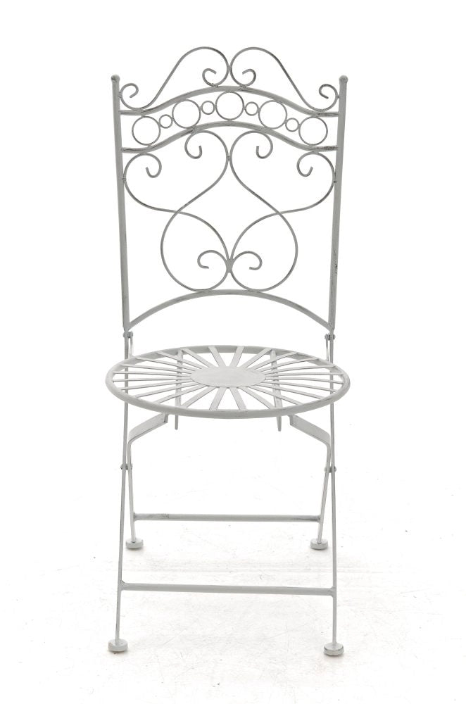 Sedia da Giardino Indra bianco antico