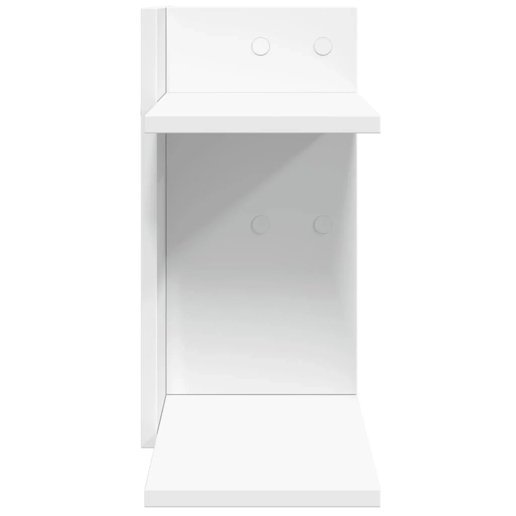 Mobiletto portaoggetti per ufficio 42 x 21,5 x 42 cm in legno ingegnerizzato Bianco 02_0043562