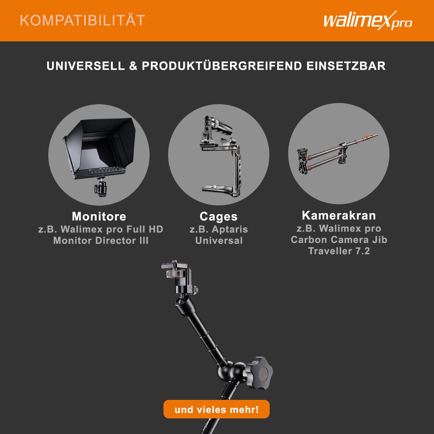 Set antitorsione braccio articolato grande