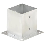Ancoraggi Pali 4 pz in Metallo Zincato 121 mm 145451