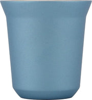 160 ml Doppia Parete Isolata Cassetta per Capsule - Copertura per Caffè - Blu - Dimensioni circa 74 x 78mm.