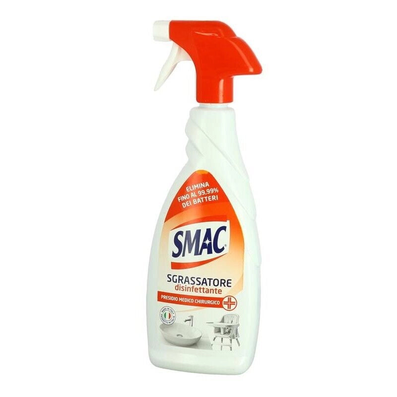 SMAC SET 8 PZ SPRAY SGRASSATORE 650 ML DISINFETTANTE CON CANDEGGINA