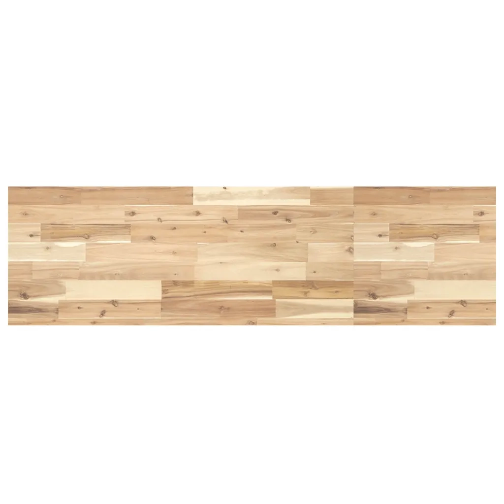 Mensole da Parete 4 pz 160x40x4 cm Legno Acacia Non Trattato