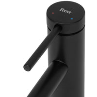 Rubinetto Da Lavabo Rea Foss Black Matt High