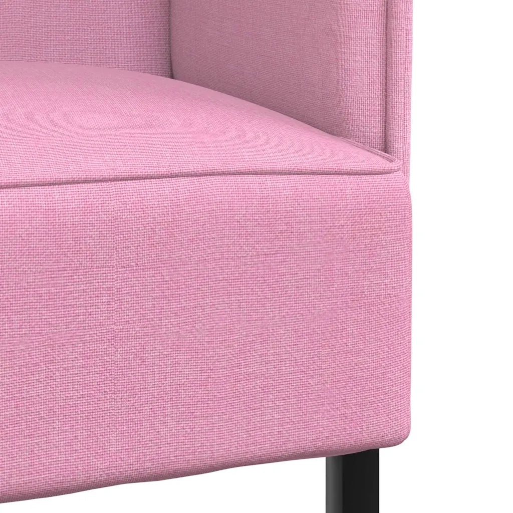 Divano | Divano da soggiorno | Sofa alto 101cm Rosa Tessuto