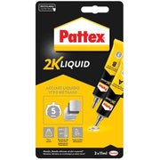 PATTEX POWER EPOXY ACCIAIO LIQUIDO - TUBETTO 2XGR 11- 3 pezzi