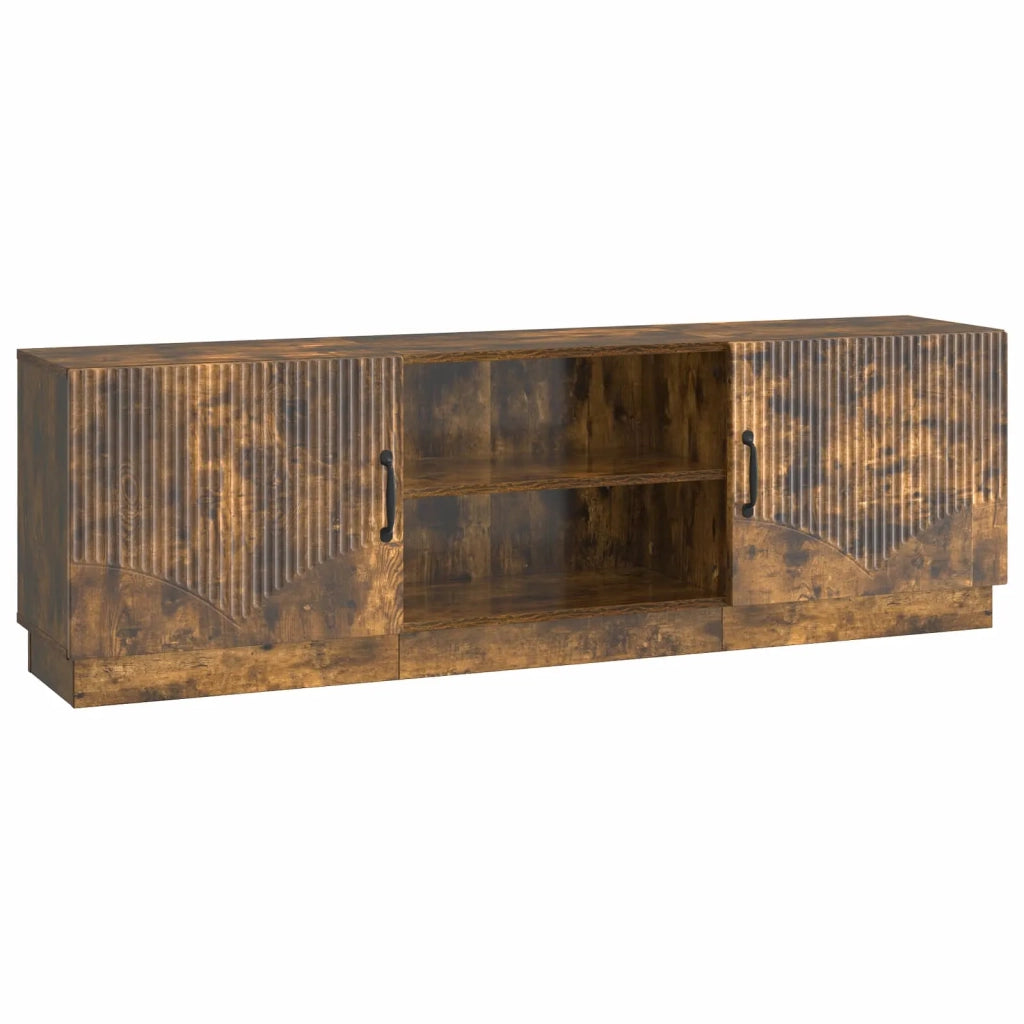 Mobile TV Rovere Fumo 150 x 31 x 47 cm Legno ingegnerizzato 895380