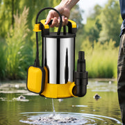 Pompa sommersa, 400W 8000 l/h, profondità max 7 m, Elettropompa a immersione per pozzi e cisterne