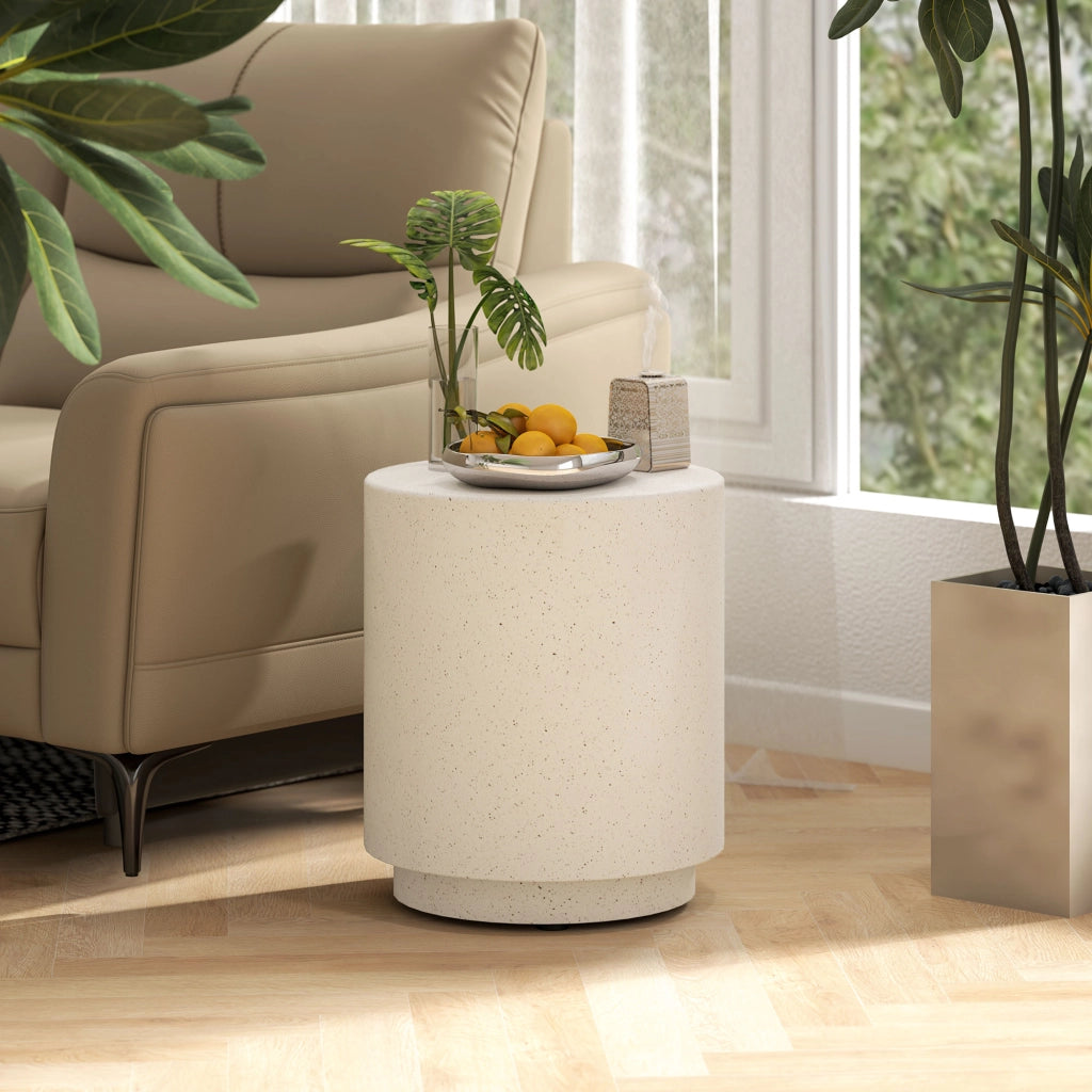 Tavolino da caff¨¨ in cemento ¨C zephmum ¨C 37x37x43