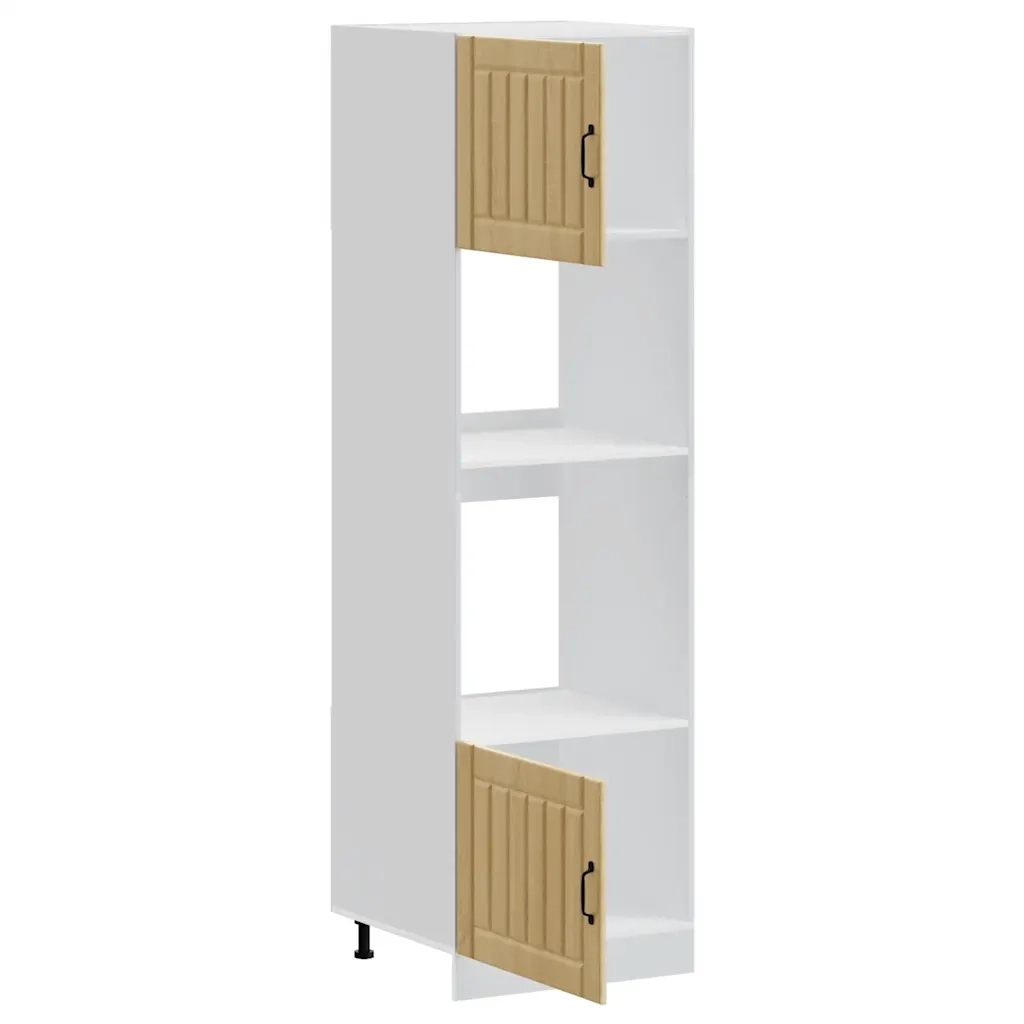Armadi Forno 2 pz Lucca Rovere Sonoma in Legno Multistrato 3315044
