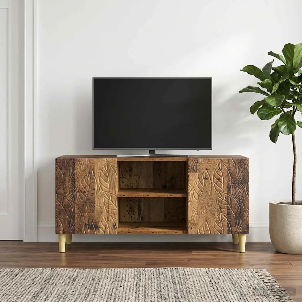 Mobile TV 102 x 34,5 x 50 cm Legno antico Legno ingegnerizzato 895163