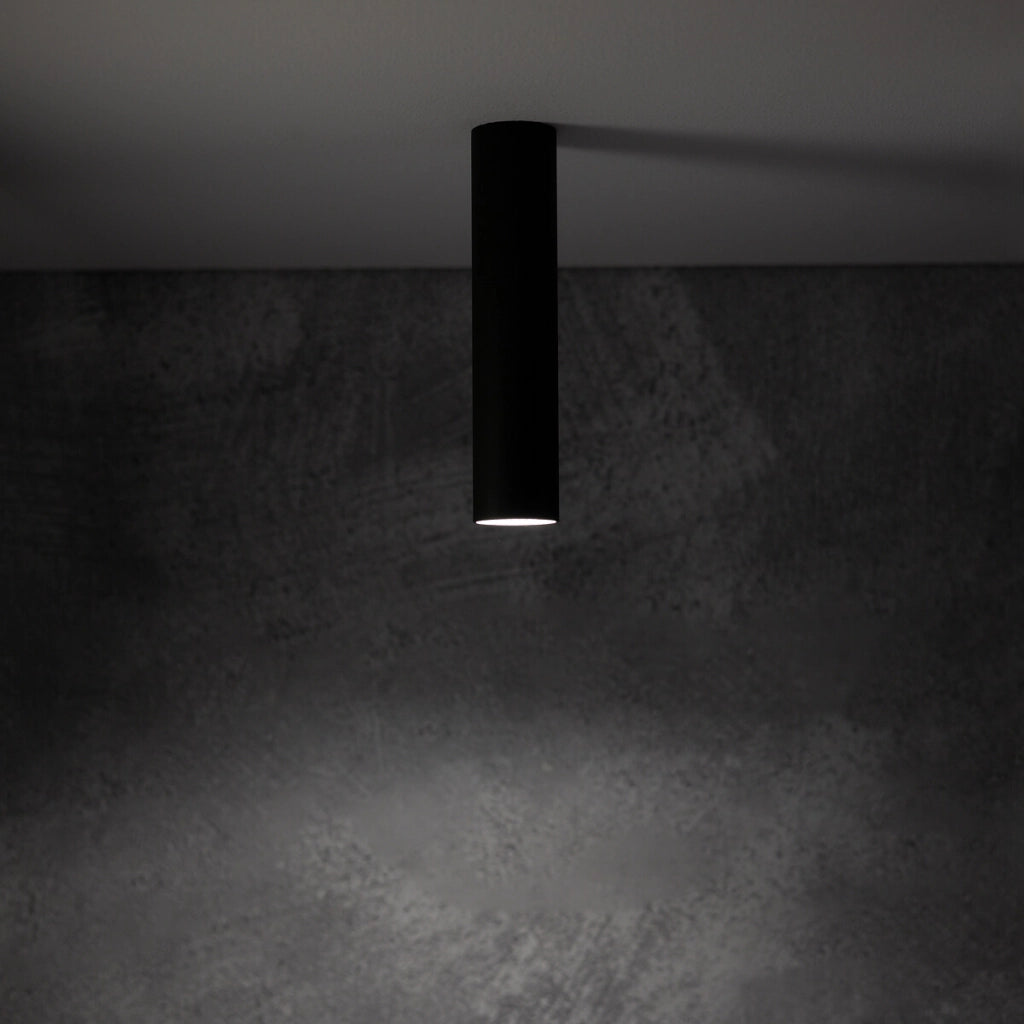 Nowodvorski Spot da soffitto FOURTY nero GU10 10W IP20