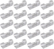 Clip per cavo in plastica dura, 20 pezzi, con adesivo forte, per gestione cavi, spaziale, adatto per cavi di 7 mm