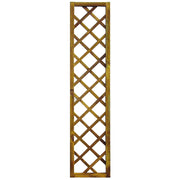 Pannello Frangivista Grigliato In Legno Di Pino Impregnato - 40X180Cm