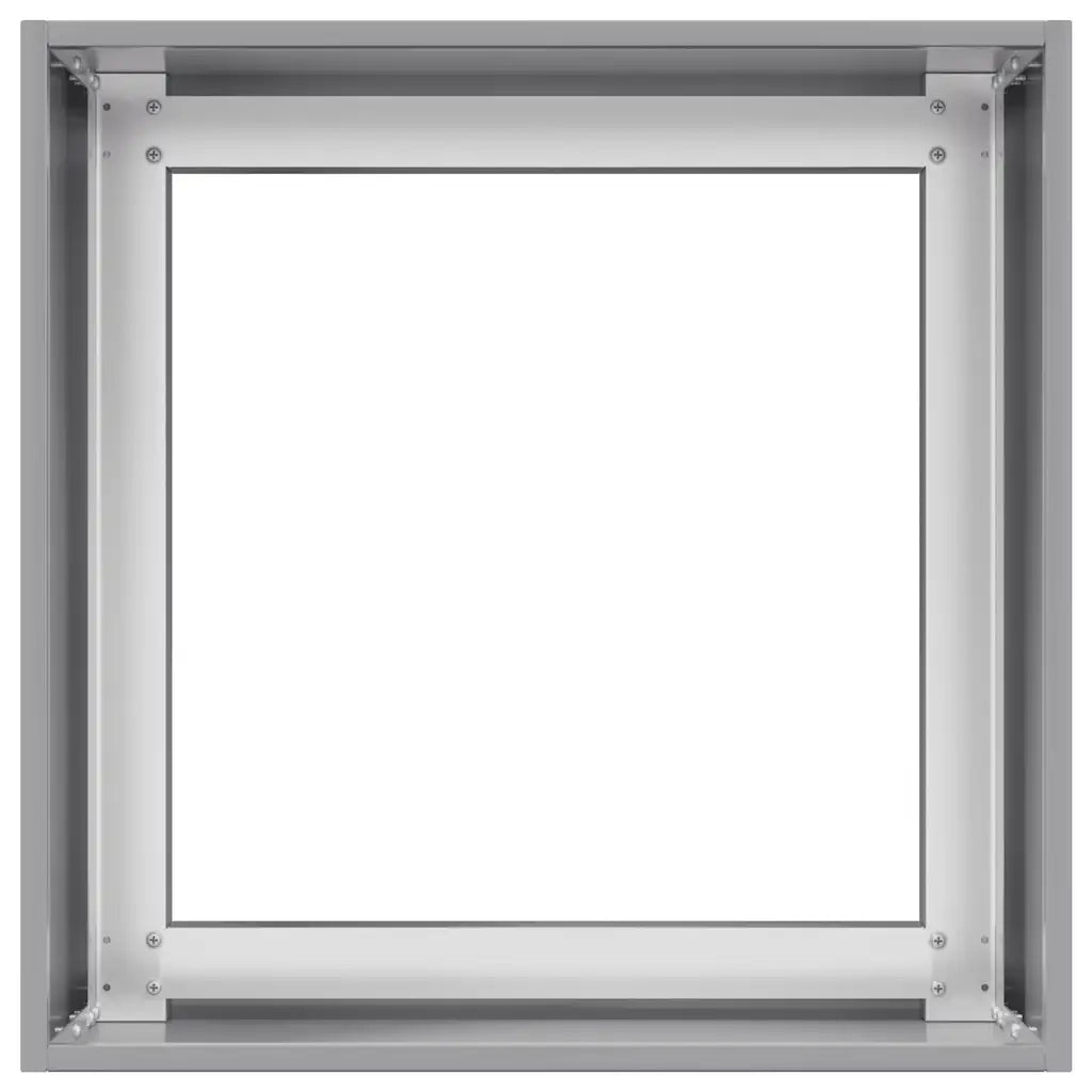 Fioriera 40x40x40 cm in Acciaio Zincato 860666