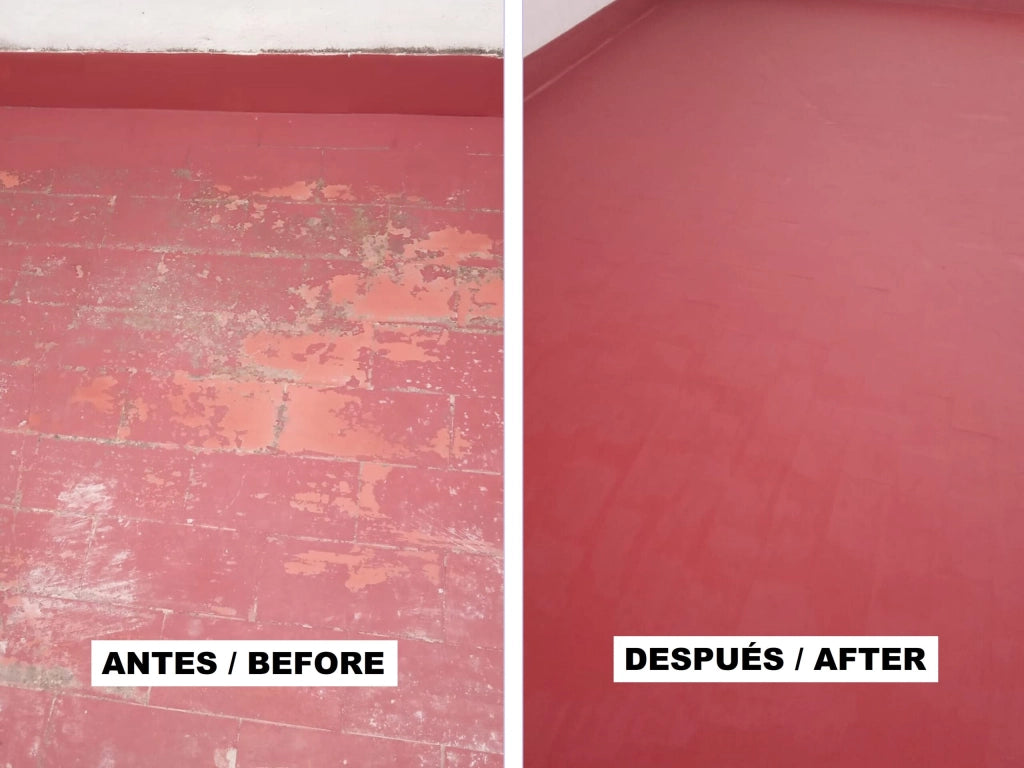 Guaina liquida impermeabilizante terrazzi 4 L BIANCO- Vernice per terrazzi resistente alle infiltrazioni d'acqua