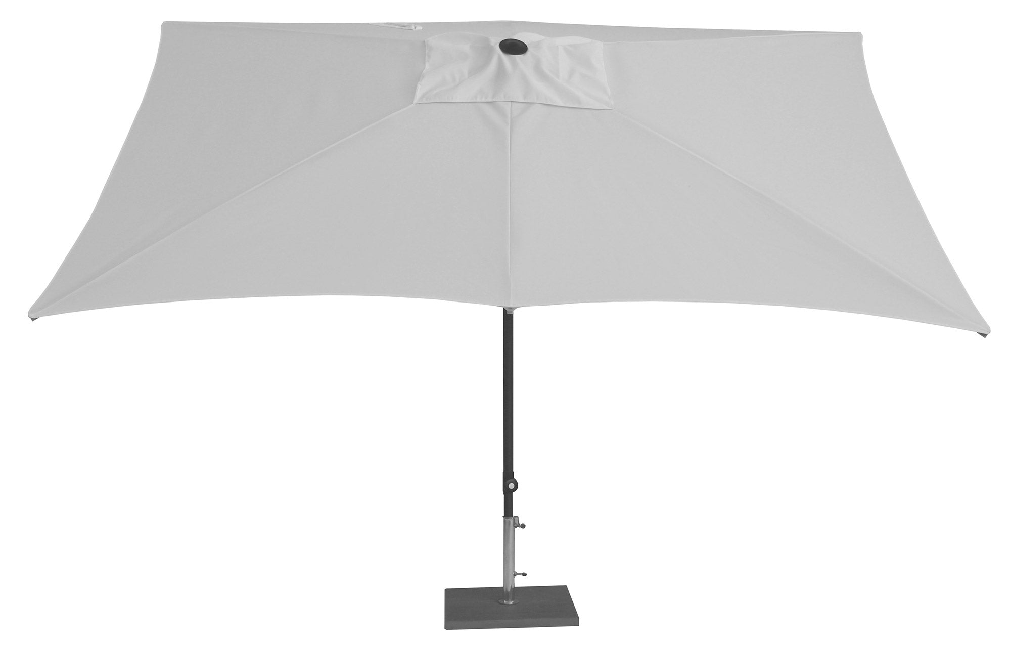 Ombrellone da Giardino 3x2 m Palo Ø35 mm in Alluminio Maffei Kronos Bianco