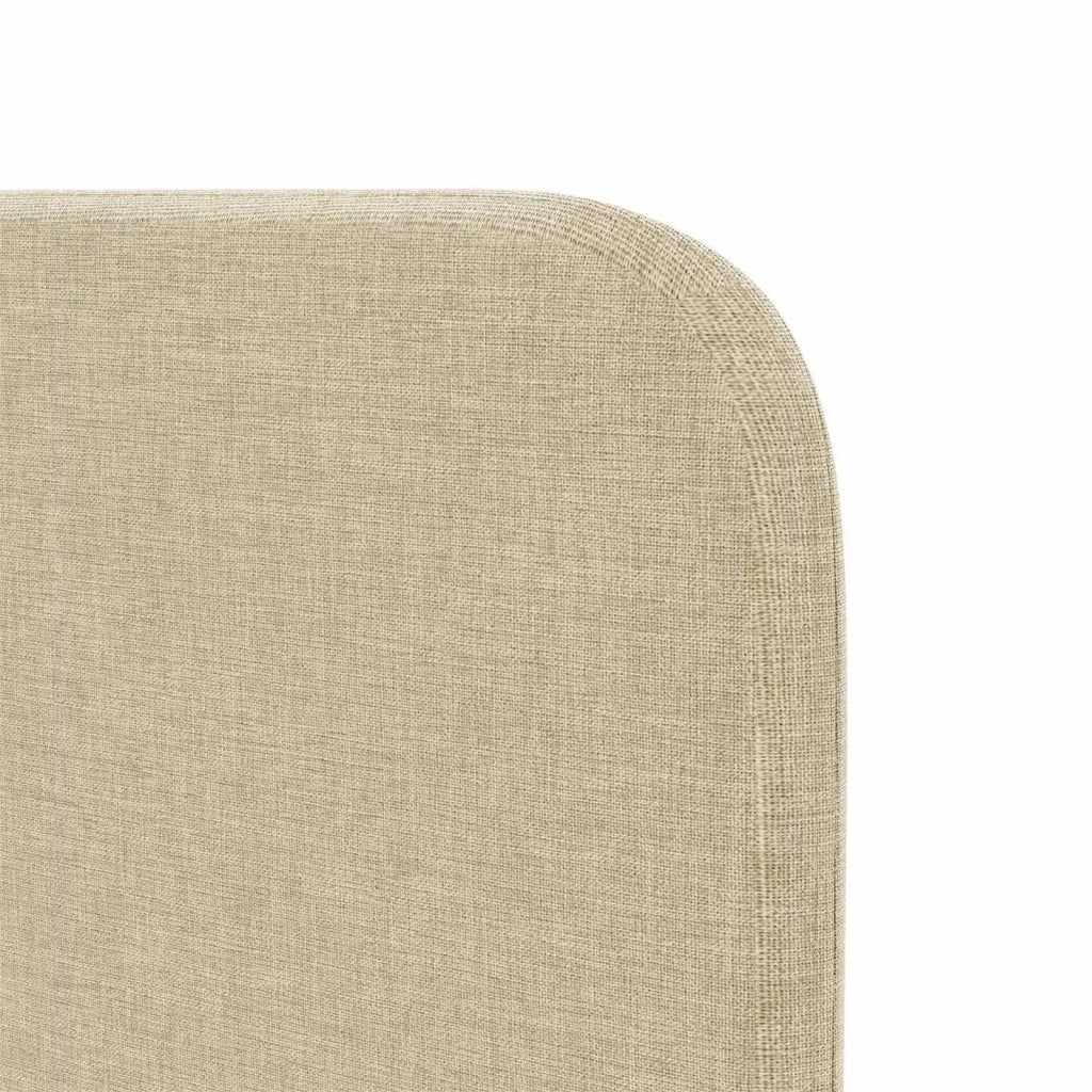 Orecchia della Testata Crema 80 x 16 x 4 cm Tessuto CFW4209721