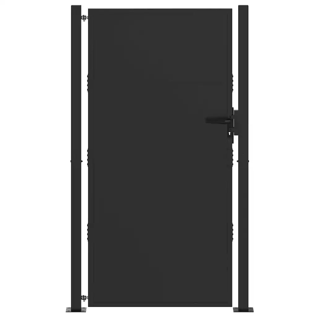 Cancello da giardino, Cancello da Giardino 105x200 cm in Acciaio Corten 42015912