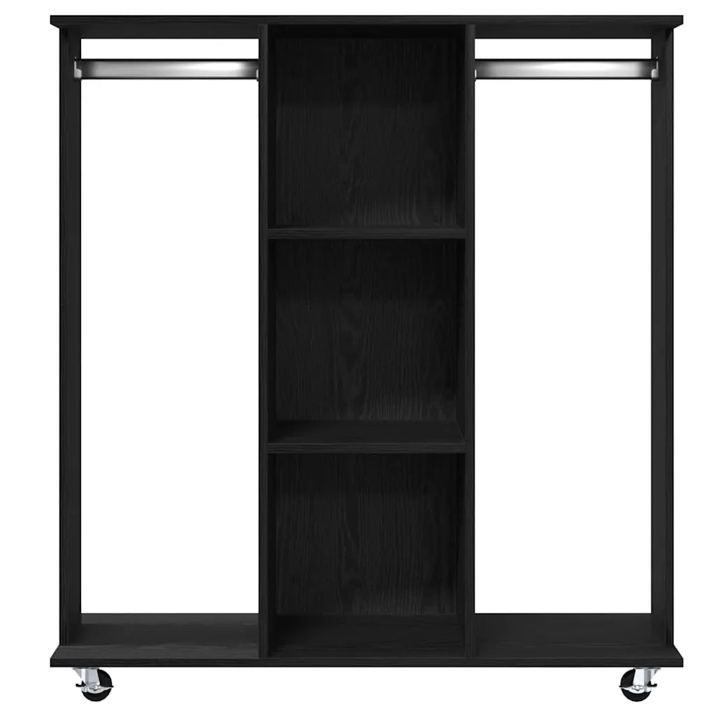 Guardaroba Rovere nero 102 x 38 x 110 cm Legno multistrato 873909