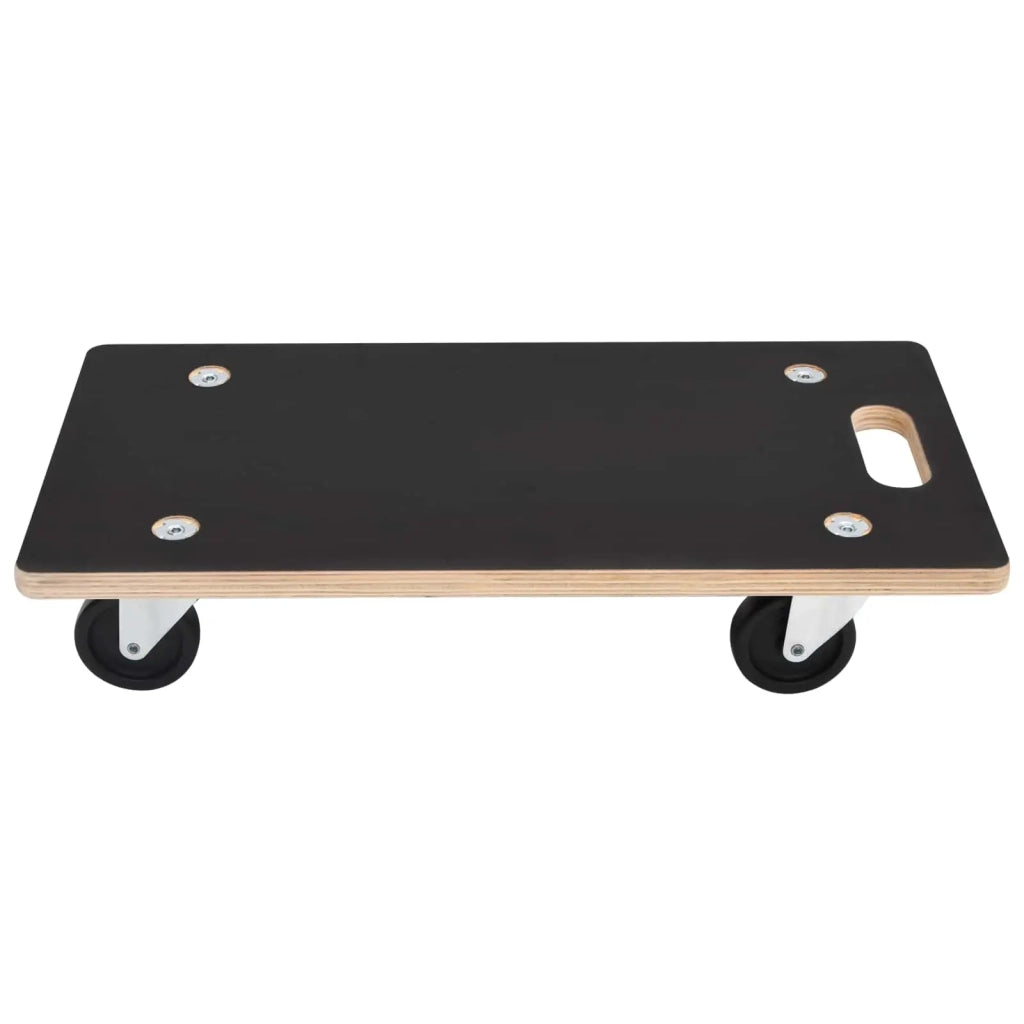Carrello di Trasporto 6 pcs Grigio Legno compensato