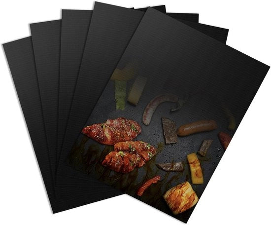 Set di Griglia in Materiale Riciclabile Antiaderente a Teflon 40 x 32 cm, PFOA-Gratis