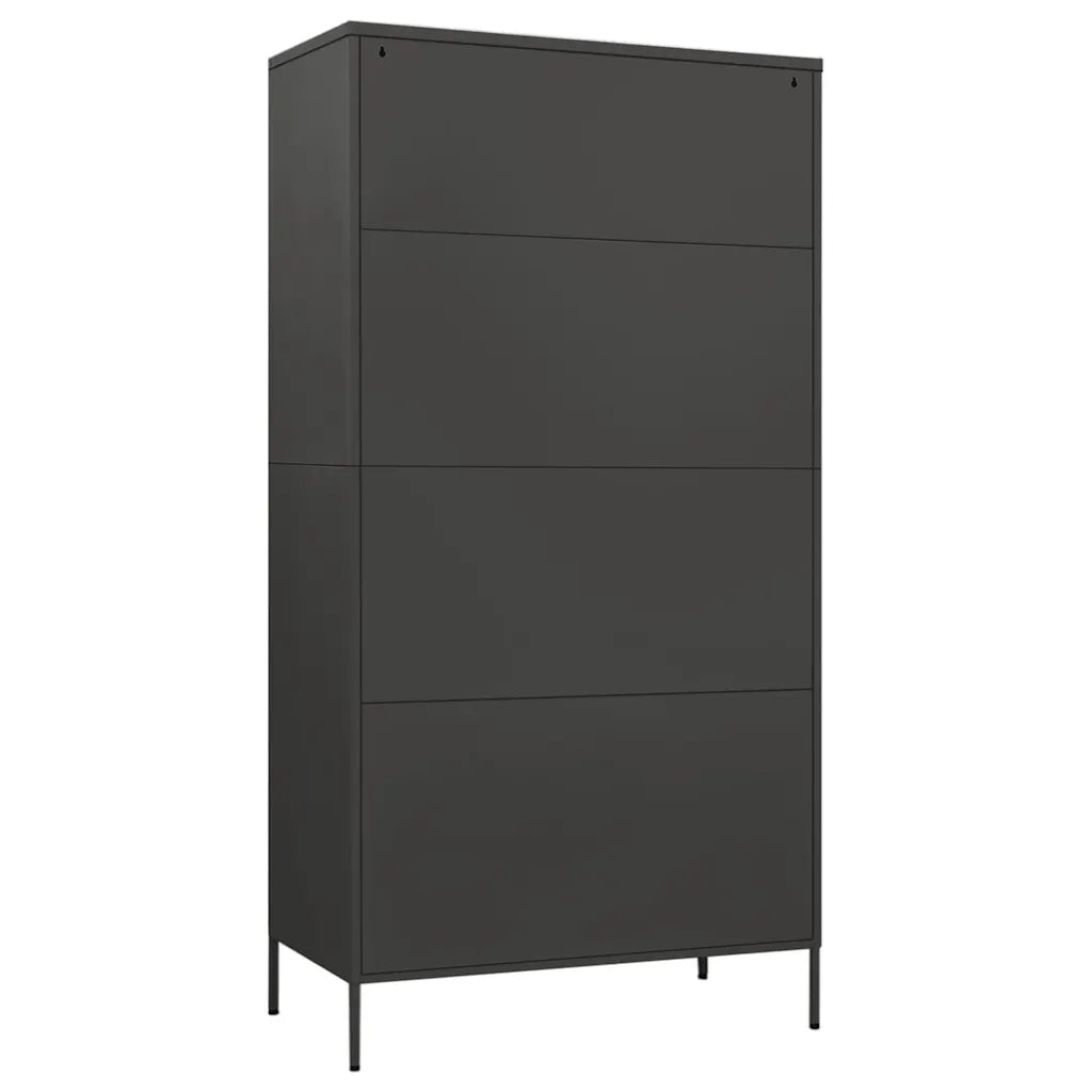Armadio Antracite 90x50x180 cm in Acciaio CFW4242620