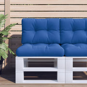 Cuscino per Pallet Blu Reale 50x40x12 cm in Tessuto 360545