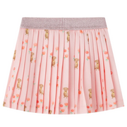 Gonna Plissettata da Bambina Arancione Chiaro 104 CFW2370056