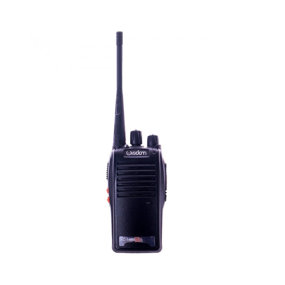 Trade Shop - Walkie Talkie Ricetrasmettitore Wisdom Potenza 5w 16 Canali Batteria Al Litio -
