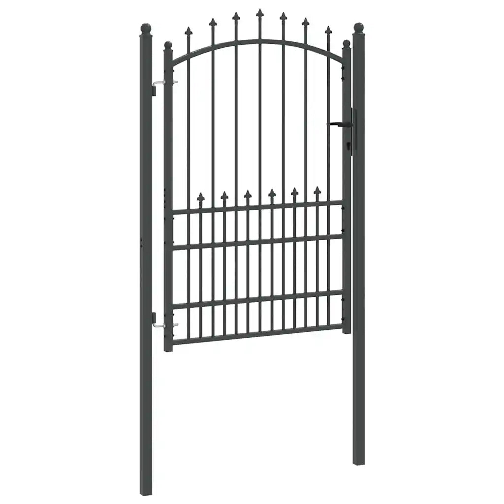 Cancello della recinzione con punte EMMEN 170 x 100 cm