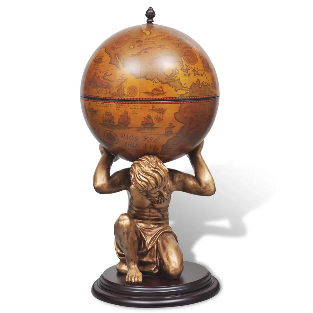 Bar a Globo Portabottiglie Vino Design Atlas 42x42x85 cm CFW8186433