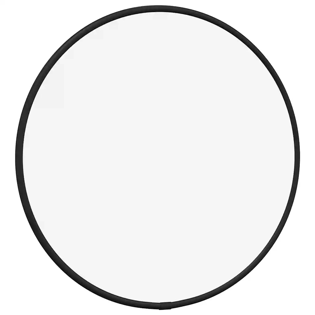 Specchio da Parete Nero Ã˜ 30 cm Rotondocod mxl 119516