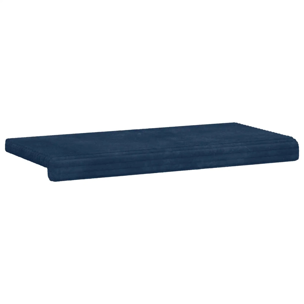 Cuscino per panchina Corduroy Morbido Blu navy Profondità 35 cm 42043300