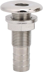 Fitting di scarico per imbarcazioni in acciaio inossidabile 316 con connettore di scarico per tubo per barche e yacht (1/2")