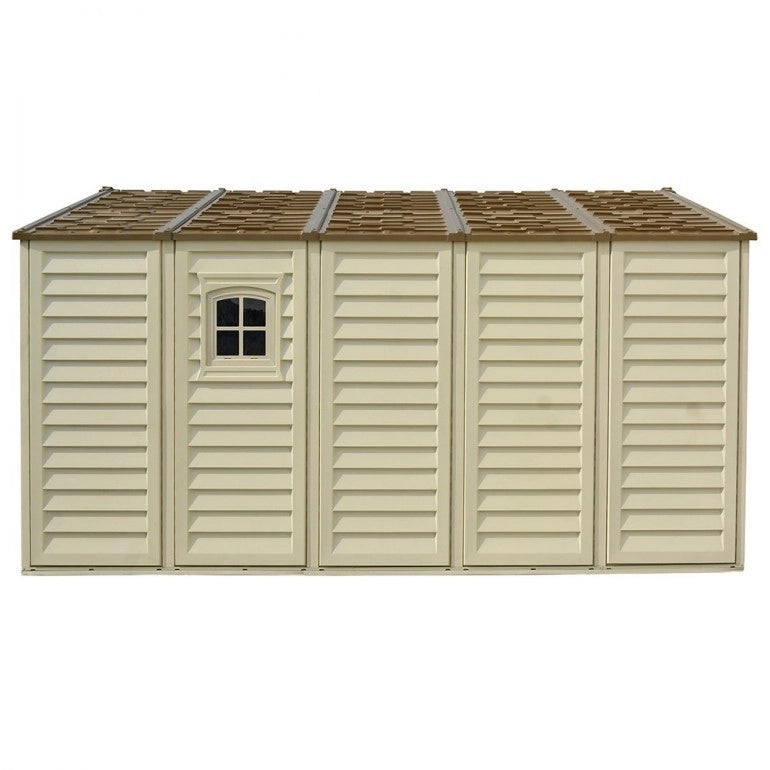Casetta in PVC WoodBridge  10,5'x13' Ezooza, 325 x 405 x 233 cm