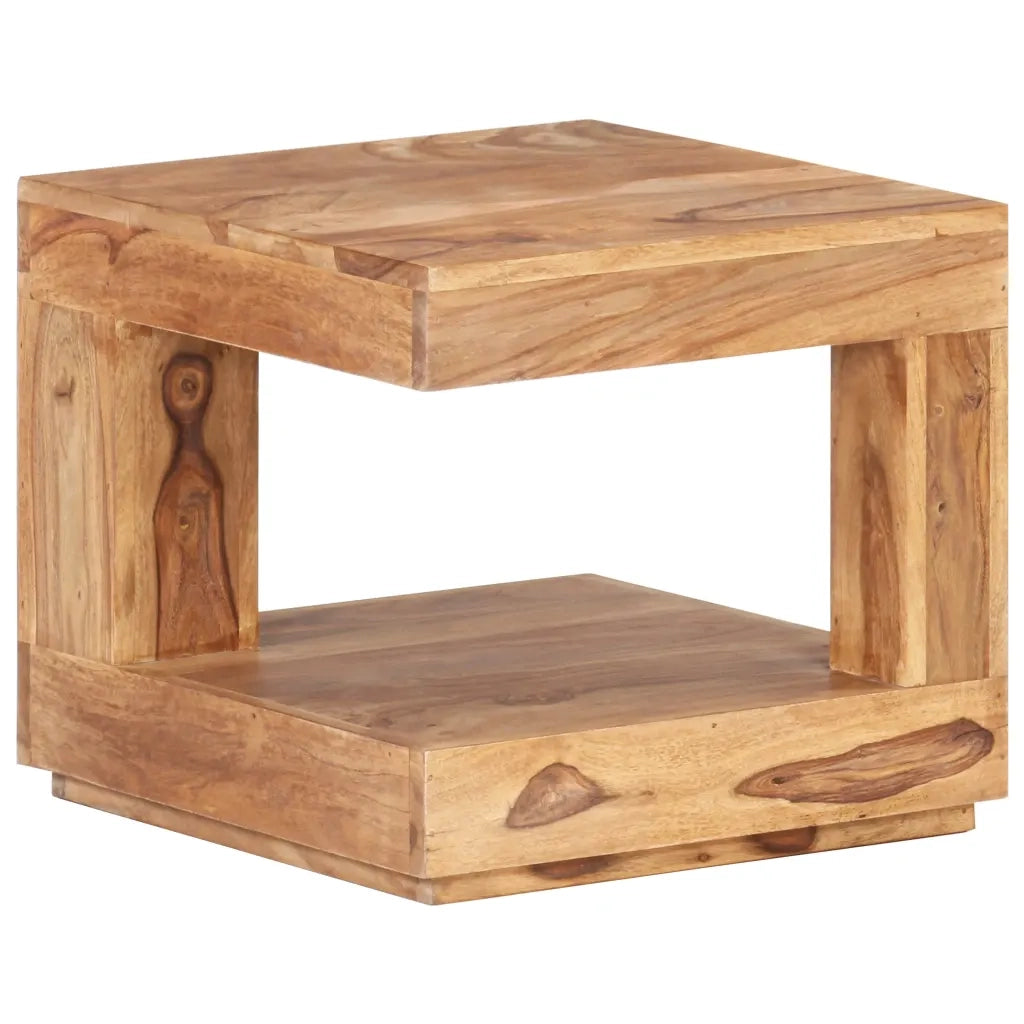 Tavolo da Salotto 45x45x40 cm in Legno Massello di Acacia 320200