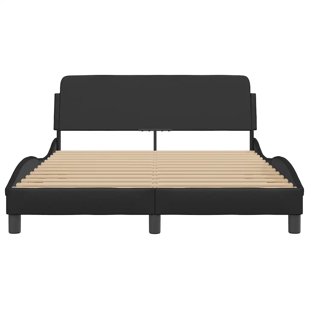 Giroletto Dover Nero 120x200 cm in Similpelle 373158