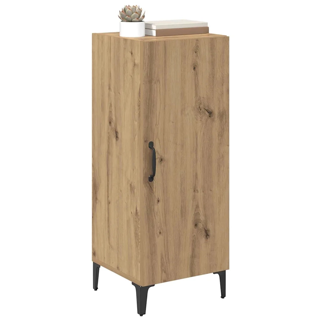 Credenza-Buffet-Armadio da cucina Rovere artigianale 34,5 x 34 x 90 cm Legno multistrato 292854