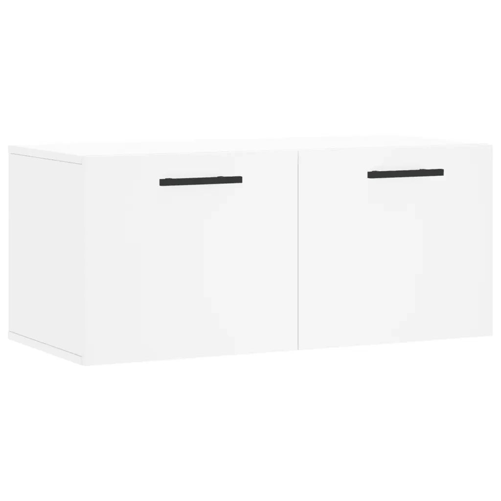 Mobile a Parete Bianco 80x36,5x35 cm in Legno Multistratocod mxl 79671
