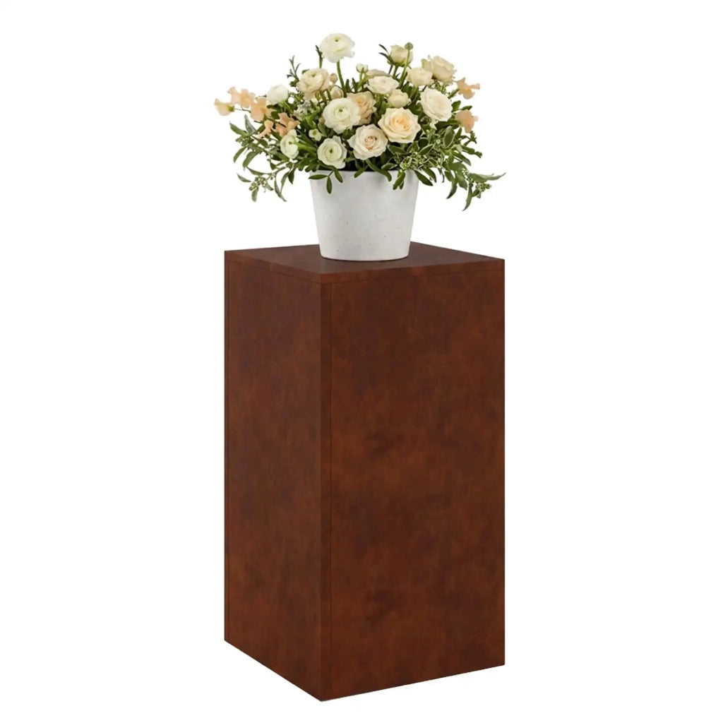 Supporto per piante Ruggine 30 x 30 x 60 cm Acciaio Corten 8012486