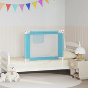 Sponda Letto di Sicurezza per Bambini Blu 90x25 cm in Tessuto 10207