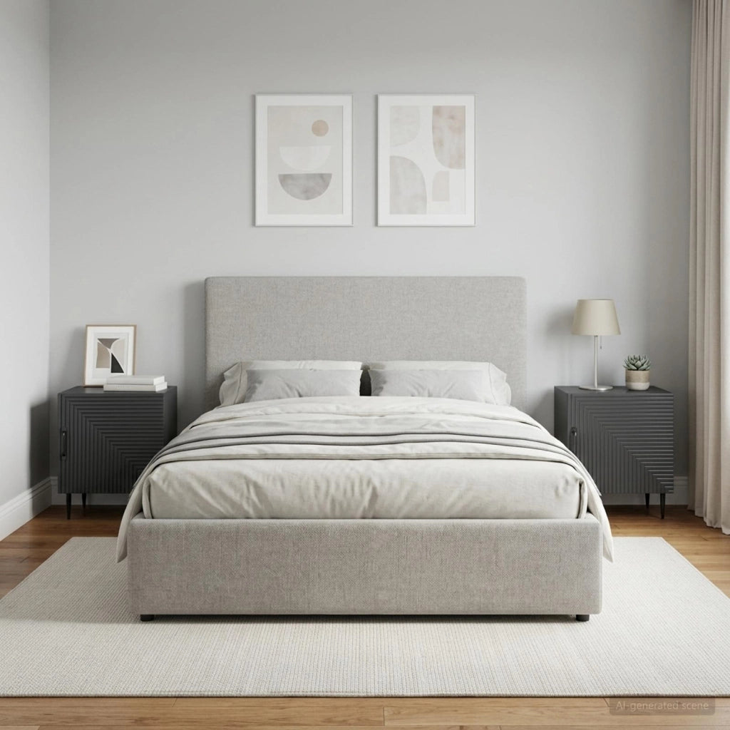 Armadio da Notte 2 pz Nero 43 x 34,5 x 50 cm 894798