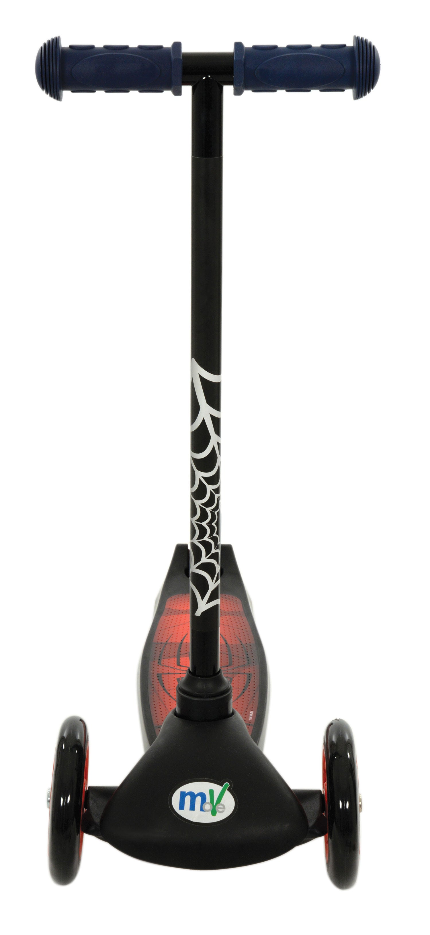 Monopattino Evolutivo a 3 Ruote con Cuscinetti ABEC-5 e Freno a Pedale Posteriore Marvel Spiderman Blu