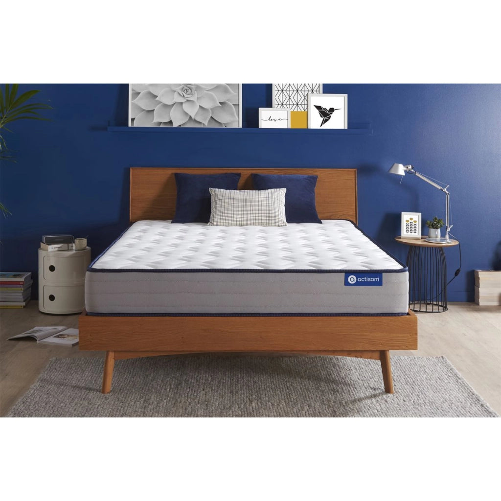 Materasso matrimoniale Actiflex form 200x200cm - Spessore : 22cm - Molle insacchettate e memory foam - Rigido