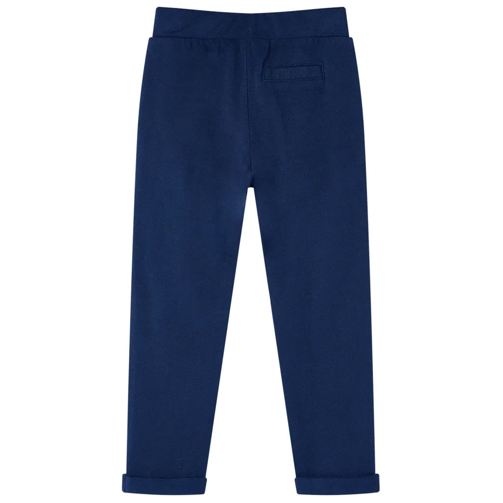 Pantaloni per Bambini con Coulisse Blu Marino 128 CFW5375460