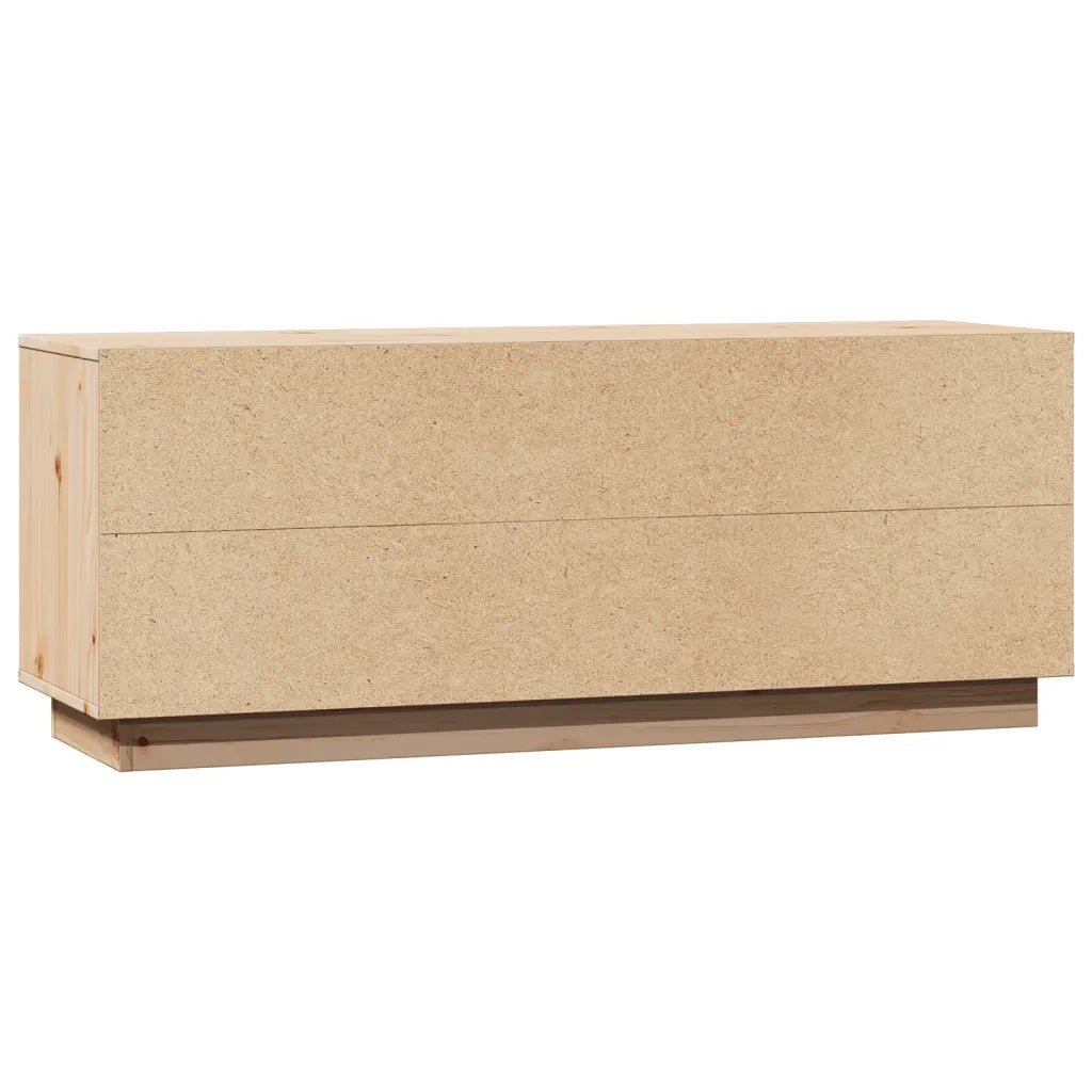 Mobile Porta TV 110,5x35x44 cm in Legno Massello di Pino 814339