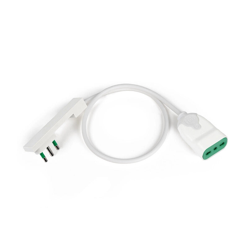 FME 92.012 PROLUNGA SALVASPAZIO SP 16A PRESA BIP CLOCK BCO