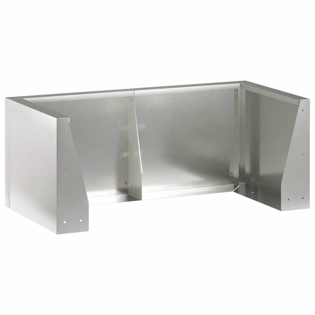 Muro di contenimento 8 pz 300 x 100 x 30 cm Acciaio Inox 3449244