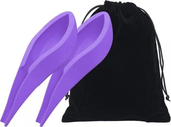 Urinoir per Donna - Urinoir - 2 pezzi - Urinoir per Uomo e Donna - Riciclabile - Silicone flessibile - Adatto per viaggi, festival, campeggio, stazioni di servizio